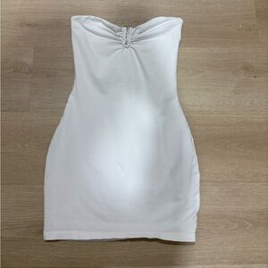 by the way x REVOLVE | Strapless White Mini Dress